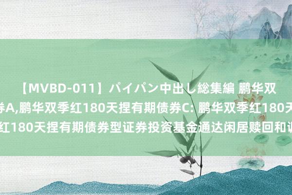 【MVBD-011】パイパン中出し総集編 鹏华双季红180天捏有期债券A,鹏华双季红180天捏有期债券C: 鹏华双季红180天捏有期债券型证券投资基金通达闲居赎回和调理转出业务的公告
